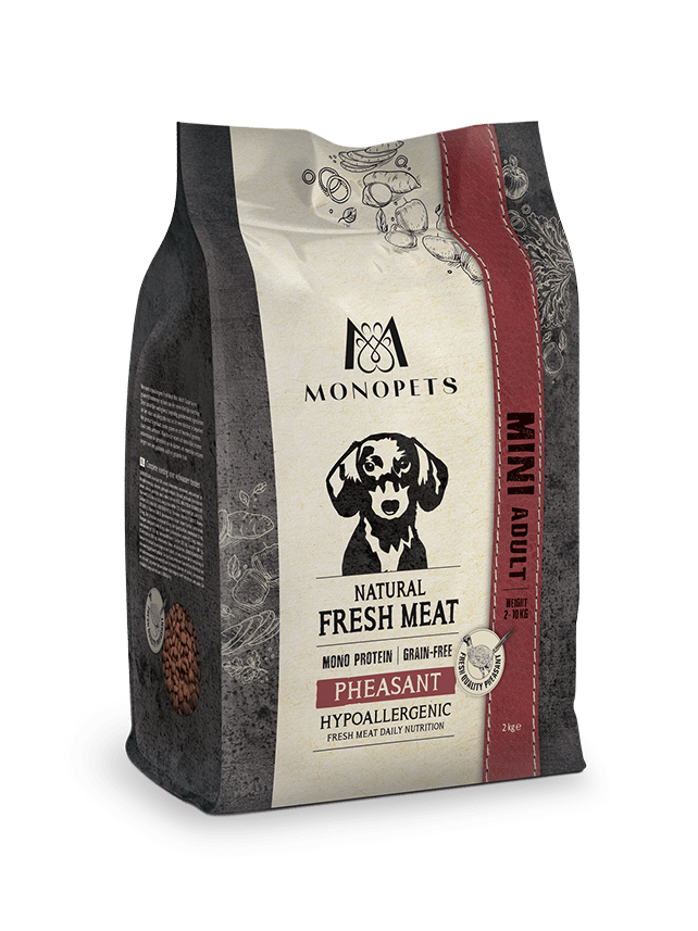 Hypoallergenic Fresh Meat Mini Adult Fasan